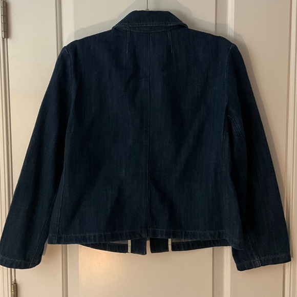 J.Crew Dark Blue Blazer with Brass Accents - Picture 5 of 6